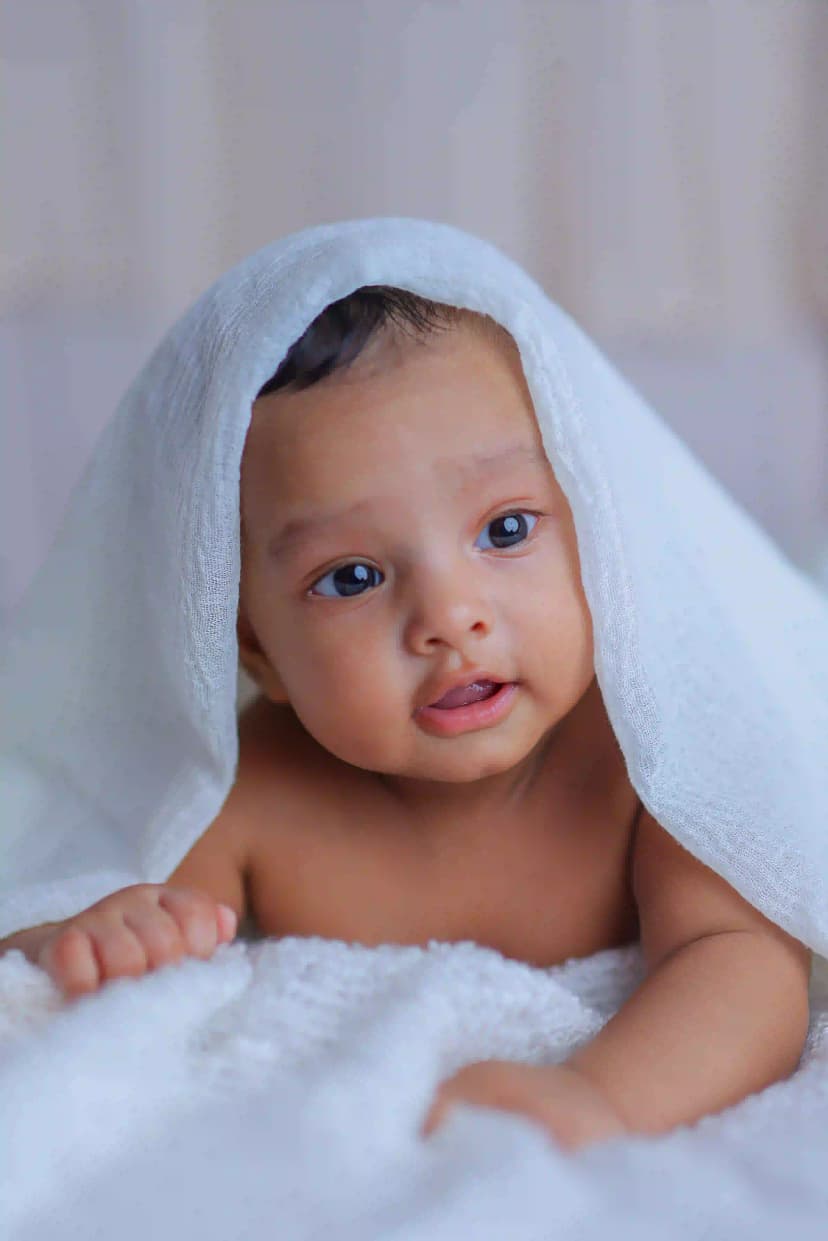 Beautiful couple in traditional wedding attire